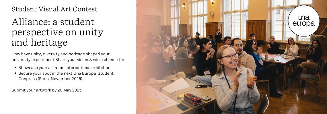 Participa en el concurso de arte visual para estudiantes de grado, master y doctorado de Una Europa